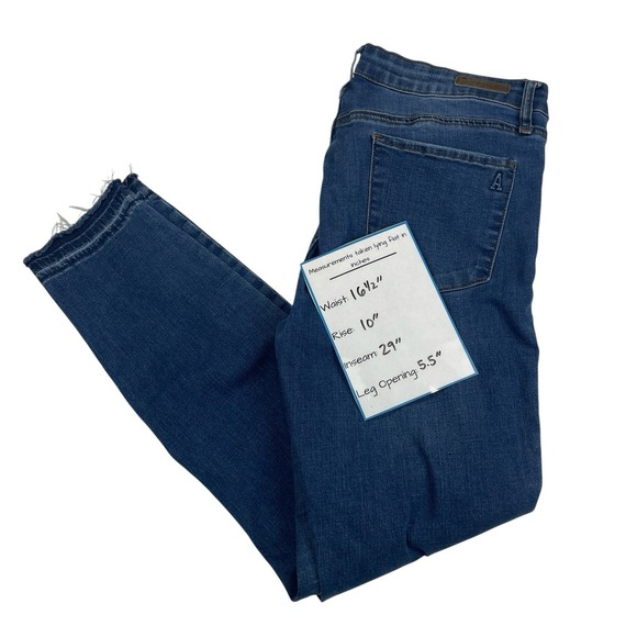 Articles of Society Womens Distressed Sara Skinny Fit Jeans Size 32 - Picture 3 of 9